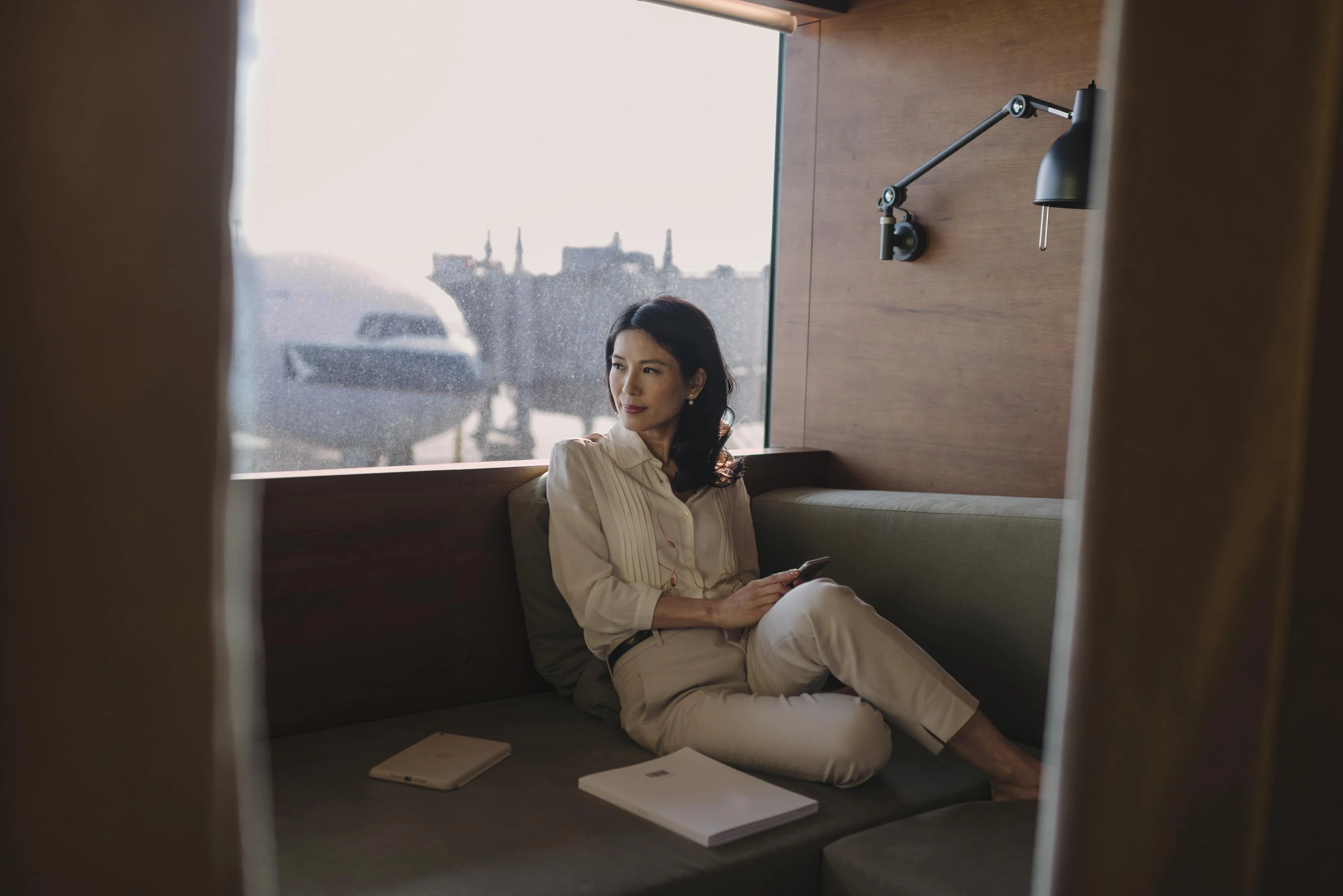 The Retreat DaySuite at The Pier - woman relaxing