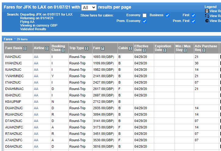 american airlines baggage policy first class