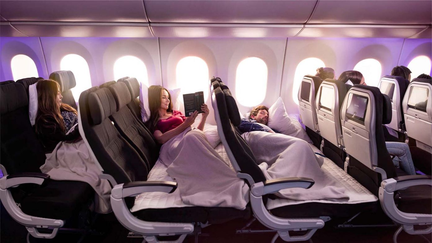 What Is Air New Zealand Skycouch Travelling On Points