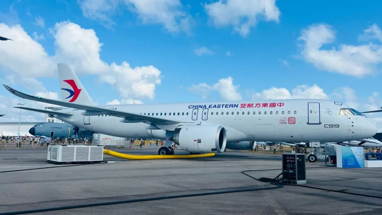 China Eastern Airlines Takes COMAC C919 Beyond Mainland China